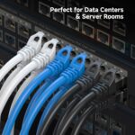 Cable Patchcore 10M  S/FTP Cat 6A blindado 10Gbps Cable Ethernet 26AWG - Imagen 6