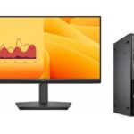 PC Dellmini Pro QCM1250 i7-14700T 16GB 512GB SSD W11 Pro+ Mont 22"