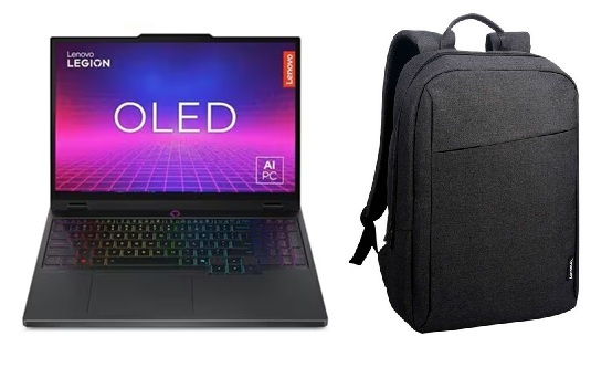 LENOVO LEGION + MORRAL Portátil Lenovo Legion 5 15AHP10 Ryzen 7 260 16GB 1TB RTX 5060 + Maletín obsequio - Imagen 1