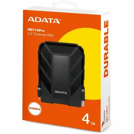 ADATA HD710 PRO 4TB Disco Duro Externo Resistente al Agua IP68 Negro - Imagen 1
