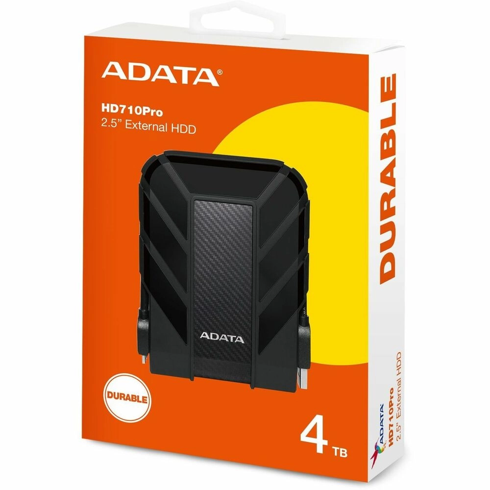 ADATA HD710 PRO 4TB Disco Duro Externo Resistente al Agua IP68 Negro - Imagen 1