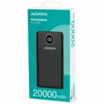 Power Bank ADATA P20000QCD 20000mAh - Carga Rápida QC3.0 para Smartphones y Tablets - Imagen 2