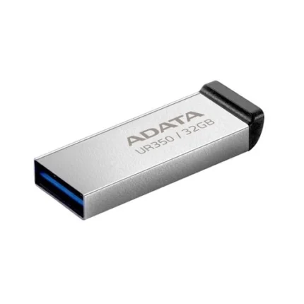 ADATA UR350 Pendrive USB 3.2 32GB Metálico Ultra Resistente - Diseño Premium Sin Tapa - Imagen 1