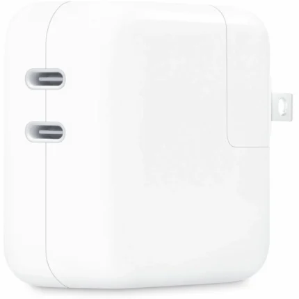 Apple Adaptador de Corriente 35W Dual USB-C - Carga Rápida Simultánea - Imagen 1
