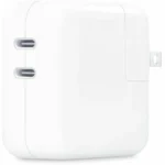 Apple Adaptador de Corriente 35W Dual USB-C - Carga Rápida Simultánea - Imagen 2