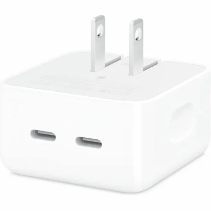 Apple Adaptador USB-C 35W Dual Port - Carga Rápida MacBook Air iPhone iPad - Imagen 1