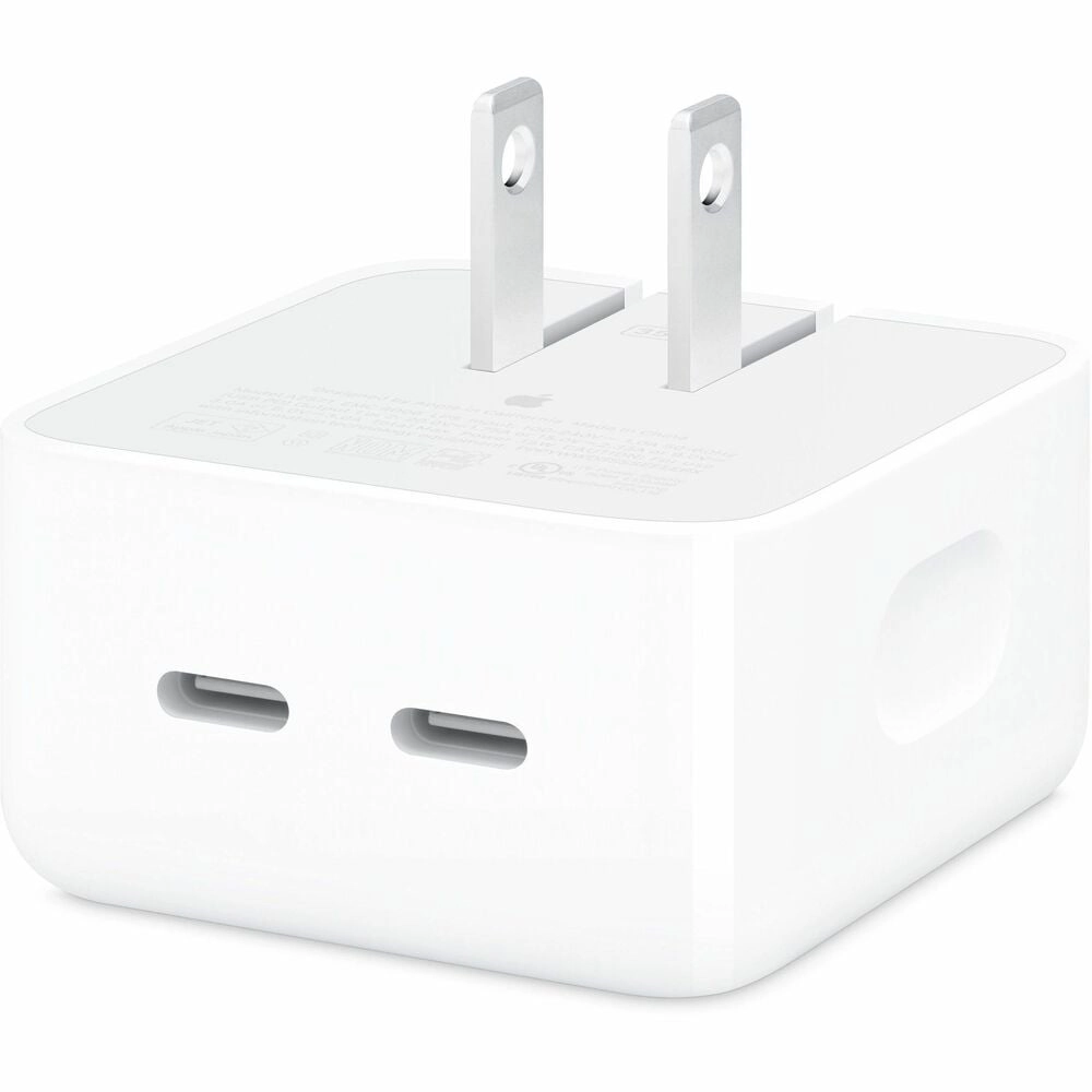 apple-cargador-usb-c-35w-dual-port-macbook-air-mw2h3am-1.webp Apple Adaptador USB-C 35W Dual Port - Carga Rápida MacBook Air iPhone iPad - Imagen 1