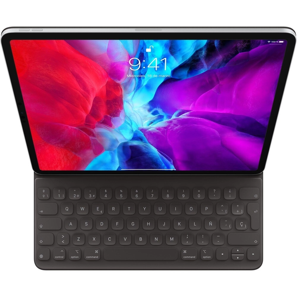 apple-smart-keyboard-folio-ipad-pro-12-9-1.webp Apple Smart Keyboard Folio para iPad Pro 12.9" - Teclado y Funda Protectora 2 en 1 - Imagen 1