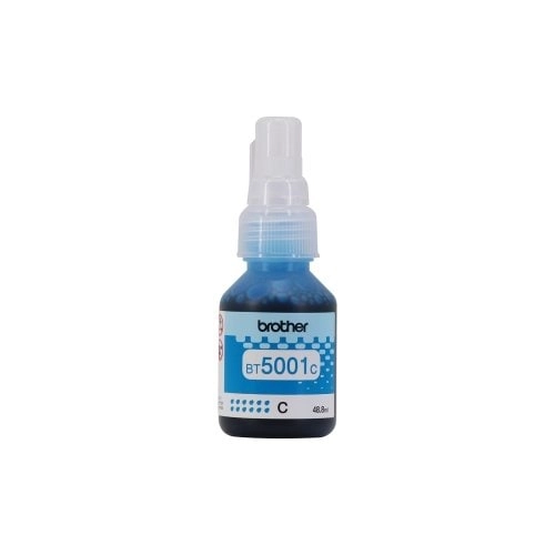 brother-tinta-bt5001c-cian-original-ultra-rendimiento-1.webp Tinta Brother Original BT5001C Cian - Botella Ultra Rendimiento para DCP-T300/T500W/T800W - Imagen 1