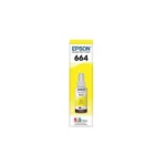 Tinta Original Epson T664 Amarilla 70ml para Impresoras EcoTank L200/L210/L355 - Máximo Rendimiento - Imagen 1