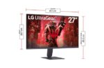 LG Monitor Gaming UltraGea  27G411A-B  FHD de 27” 1920 x 1080 144Hz - Imagen 2