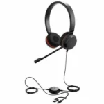 Jabra Evolve 30 II Stereo - Auriculares Profesionales USB-C/A con Certificación Teams y Zoom - Imagen 1