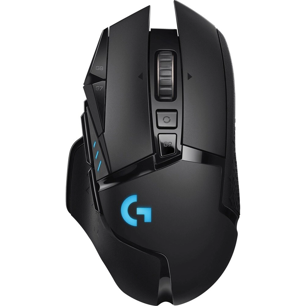 logitech-g502-lightspeed-mouse-gaming-inalambrico-1.webp Logitech G502 LIGHTSPEED Mouse Gaming Inalámbrico Profesional con Sensor HERO 25K - Imagen 1