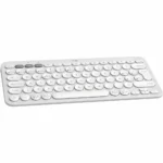 Logitech K380s Pebble Keys 2 Teclado Bluetooth Multidispositivo Ultradelgado Blanco - Imagen 1