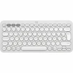 Logitech K380s Pebble Keys 2 Teclado Bluetooth Multidispositivo Ultradelgado Blanco - Imagen 4