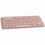 Teclado Logitech K380s Pebble Keys 2 Rosa - Ultradelgado Multidispositivo con Bluetooth - Imagen 2