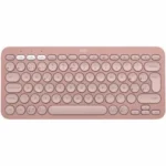 Teclado Logitech K380s Pebble Keys 2 Rosa - Ultradelgado Multidispositivo con Bluetooth - Imagen 4