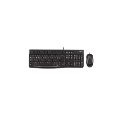Logitech MK120 Combo Teclado y Mouse USB Español - Plug & Play Confiable para Trabajo Diario - Imagen 1