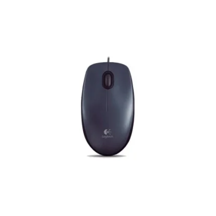 Mouse Logitech M90 USB Plug & Play - Mouse Óptico Ergonómico para PC y Laptop - Imagen 1