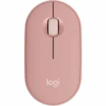 Mouse Logitech Pebble M350 Rosa - Inalámbrico Ultra Silencioso con Bluetooth Multidispositivo - Imagen 2