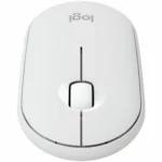 Logitech Pebble M350 Mouse Inalámbrico Bluetooth Ultradelgado con Click Silencioso - Blanco - Imagen 3
