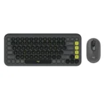 Logitech POP Icon Combo - Teclado y Mouse Bluetooth Inalámbrico Compacto con Teclas Personalizables - Imagen 1