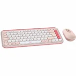 Logitech POP Icon Combo Rosa - Teclado y Mouse Inalámbrico Bluetooth Personalizable - Imagen 3