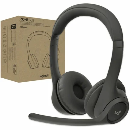 Logitech Zone 305 Auriculares Inalámbricos Bluetooth para Trabajo Híbrido con Certificación Teams - Imagen 1