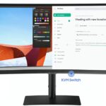 Monitor LCD Samsung ViewFinity S6 S34C654UAN 34" Clase UW-QHD Curva