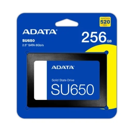 SSD ADATA Ultimate SU650 256GB SATA III - Acelera tu PC al Instante - Imagen 1